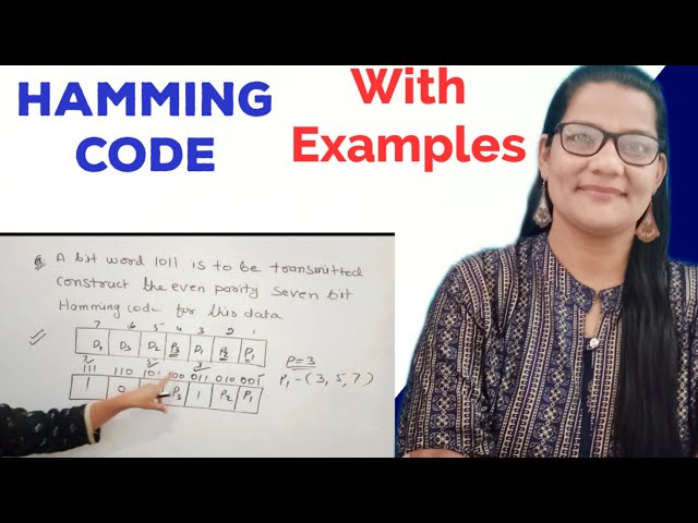 Hamming Code in Hindi | Digital Electronics | Error Detection Error Correction Code