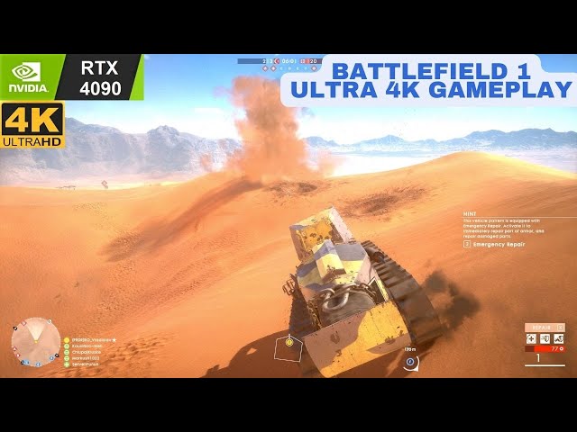 Battlefield 1 vibe is still epic in 2024 | RTX 4090 | 4K Ultra Settings HDR