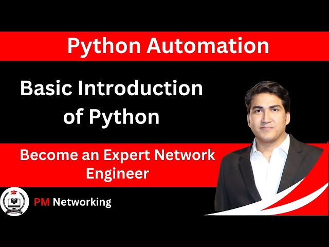 Python Automation Introduction For Network Engineer | Network Automation Tools | Learn Python
