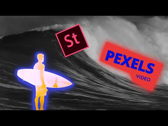 I made a surf film using only stock footage...