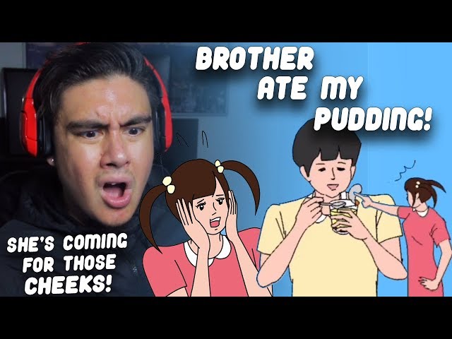 IF SHE FINDS ME, SHE'S GONNA WHOOP MY CHEEKS | Brother Ate My Pudding