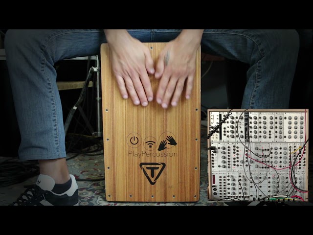 Drum And Bass Groove On Cajon