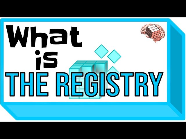 What is the Registry? (Basics Windows Registry Tutorial)