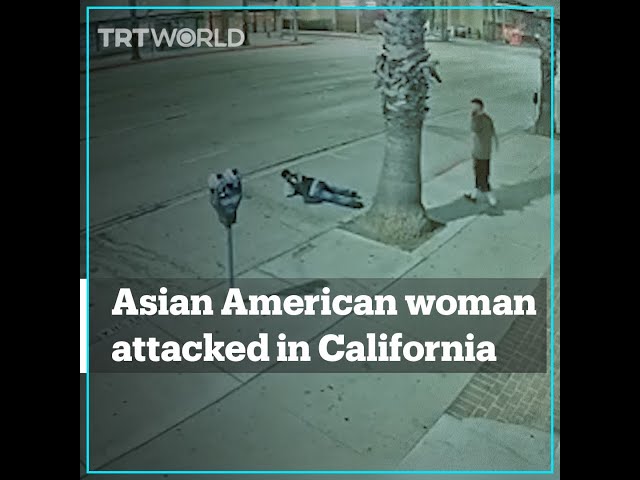 Man punches Asian American woman in California