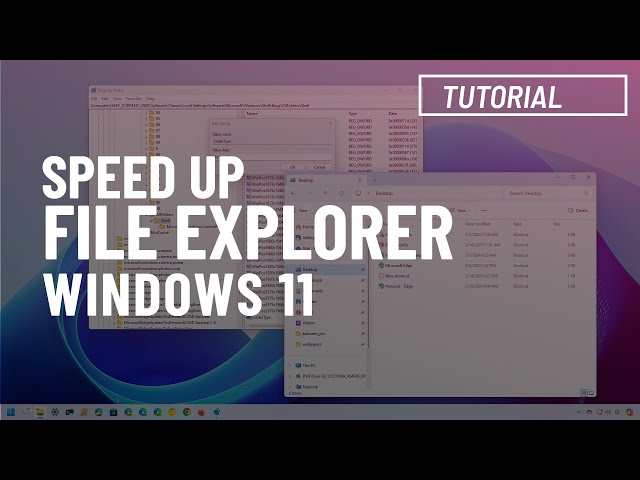 Speed up File Explorer on Windows 11 (Trick)