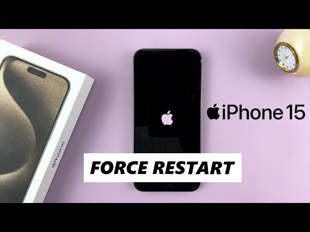 How To Force Restart iPhone 15 & iPhone 15 Pro