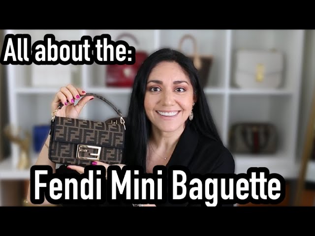 Fendi Mini Baguette: FIRST IMPRESSION-Pros/Cons,Ways to carry, What it fits, Size Comparisons, etc.