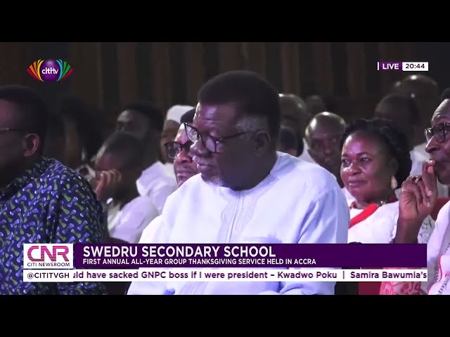 Swedru Secondary School: First annual all-year group thanksgiving service held in Accra