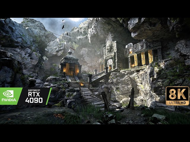 [4K] Unreal Engine 5 - Ultra Photorealistic Demo - This is how the new Tomb Raider should look!