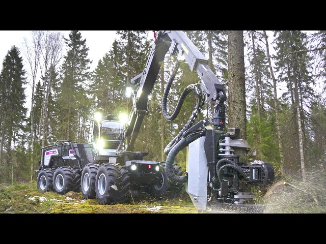 Top 10 Largest and Powerful Forest Harvesters in the World