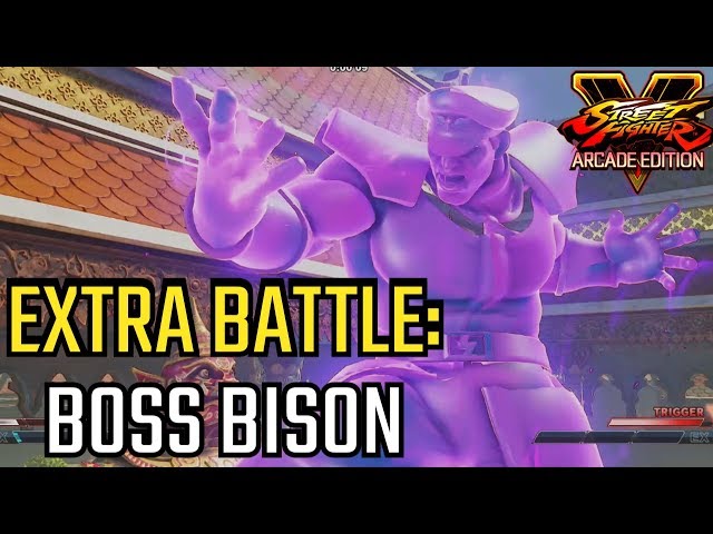 Extra Battle: Shadaloo Apparation (Boss Bison)