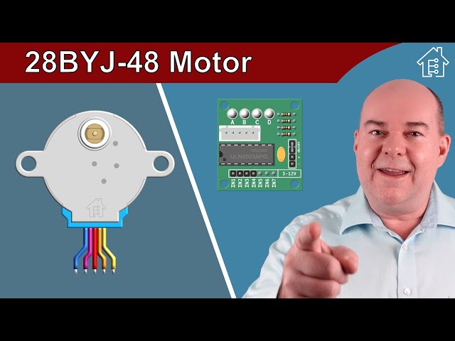 Der 28BYJ-48 Schrittmotor einfach erklärt, mit drei Beispiele | #EdisTechlab