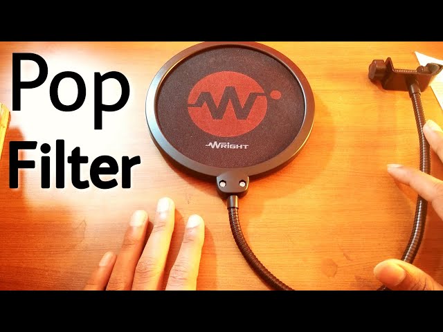 Wright Pop Filter Unboxing Amazon Hindi  Best Pop Filter Under Budget Hindi ¦ Pop Filter setup Hindi