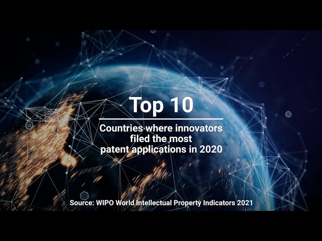 Top 10: Innovators from These Countries Filed the Most Patent Applications in 2020