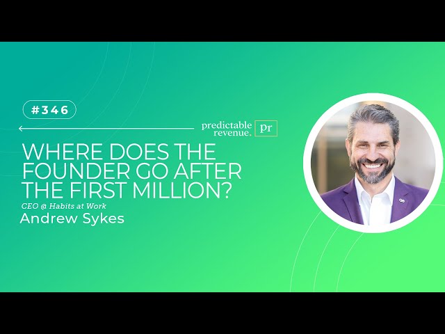 Where Does the Founder Go after the First Million?