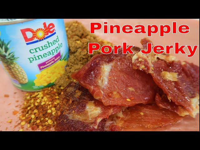 Pork Jekry. Pineapple Pork Recipe. Great Tasty Snack!