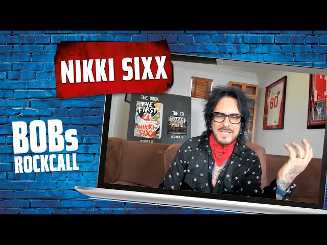 Nikki Sixx about Sixx:A.M. - "Hits", "The First 21" and the future of Mötley Crüe | BOBs Rockcall