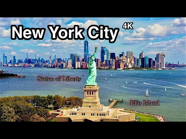 New York City Skyline HD - Statue of Liberty - The Journy to Ellis Island