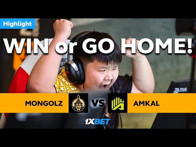 Win or Go Home - MONGOLZ vs AMKAL - PGL Major 2024 - Opening Stage
