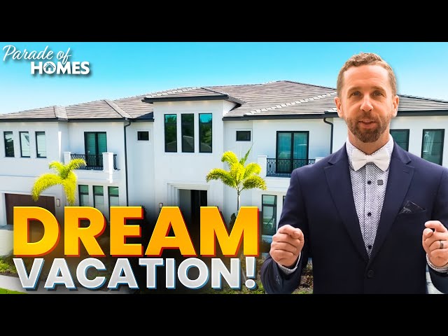 ULTRA LUXURY 10-Bedroom Vacation home in Reunion, FL | Parade of Homes Orlando 2023
