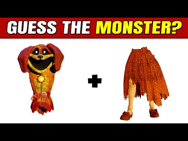 Guess The Monster By Emoji & Voice | Poppy Playtime Chapter 3 | Smiling Critters| Dogday + Catnap
