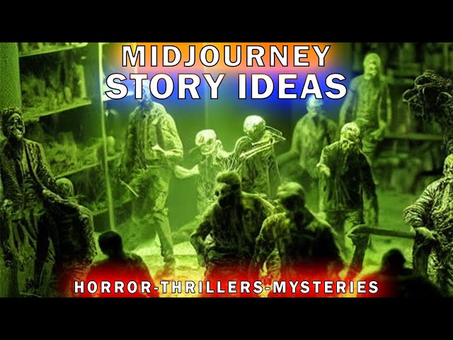 How to Come Up With Storylines - Begin and Finish Your Stories - Get Inspired - Midjourney AI Art