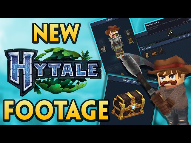 New Hytale Gameplay, Audio, Images REVEALED + I’m in the BLOG POST!