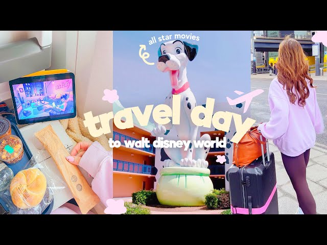 DISNEY WORLD VLOGS ✿ Travel day to Walt Disney world with British Airways from London Gatwick