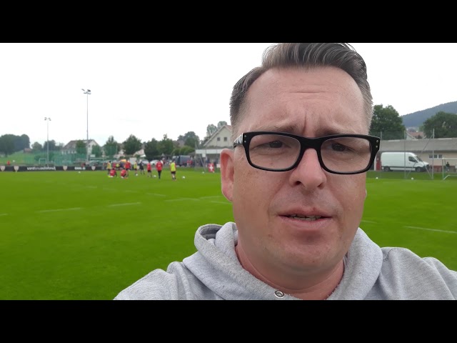 VfB Stuttgart in St. Gallen, Testspiel und Taktik