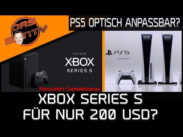 Xbox Series S für nur 200$? | Playstation 5 bei Amazon für 499 Euro | News | DasMonty