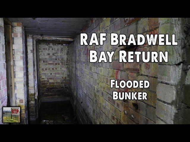 RAF Bradwell Bay P2 - Flooded BHQ Bunker Vlog