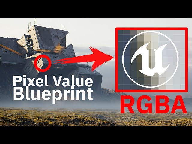 Reading Texture Pixelinformation using Blueprints / UE5 /RGBA + XY