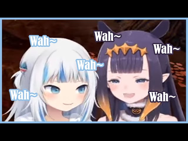 Gura Ina Double The "Wah" [Hololive EN]