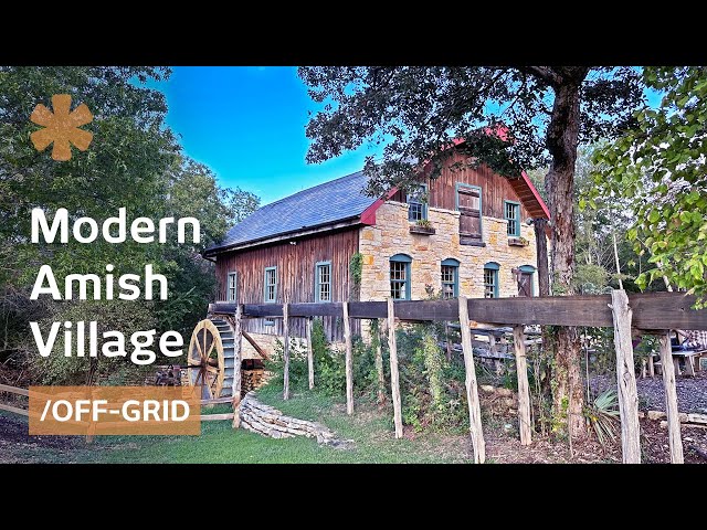 Full village living off land & craft like modern Amish: 350 families & growing