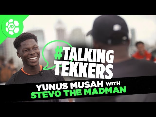 Yunus Musah of Valencia #TalkingTekkers with Stevo The Madman