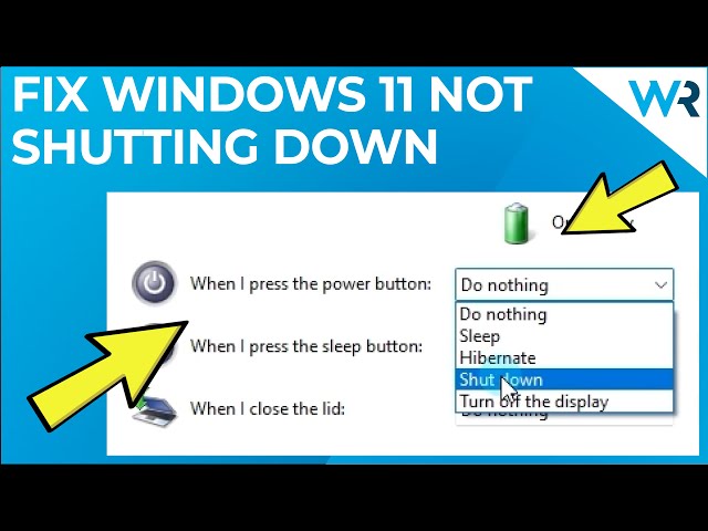 Windows 11 not shutting down? Try these fixes!