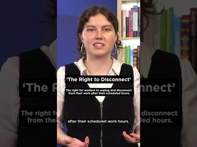 The Right to Disconnect | Go Home on Time Day #shorts