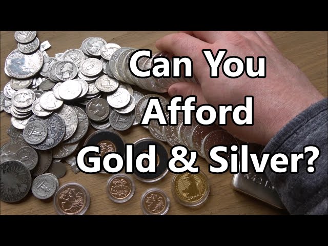 The Affordility Paradox Of Gold And Silver - Will They Be Too Expensive?