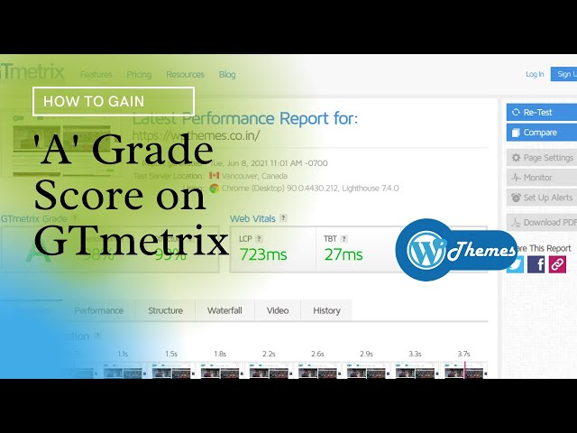 How to gain ‘A’ Grade Score at GTmetrix | Speedup WordPress Website | WordPress Optimisation - 1