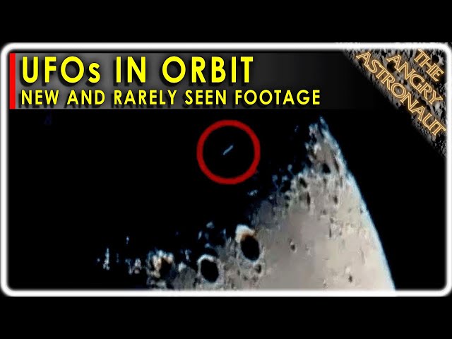UFOs filmed in orbit and on the Moon by astronomers and NASA Astronauts!  RARE FOOTAGE