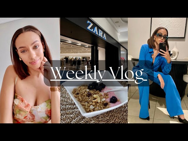 Weekly Vlog | GRWM | ZARA Haul | Auditions | South African  Youtuber