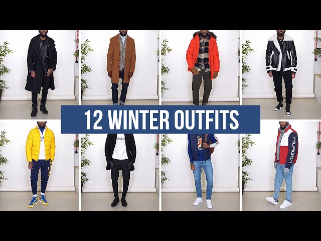 12 Stylish Winter Outfits | Men's Fashion & Outfit Inspiration | I AM RIO P.