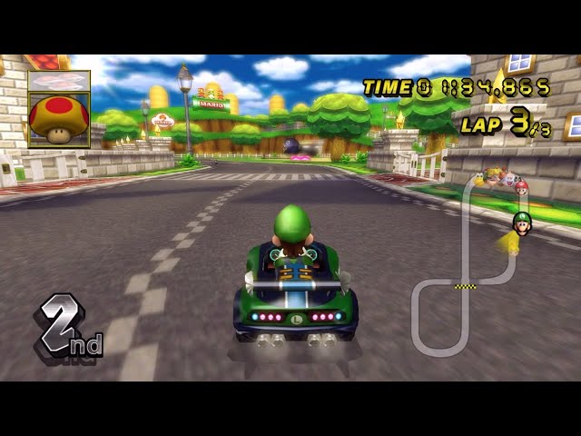 Mario Kart Wii - Grand Prix - Flower Cup (150cc)