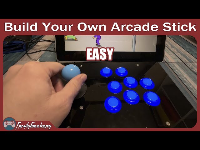 Easy DIY Arcade Stick - Build Your Own!