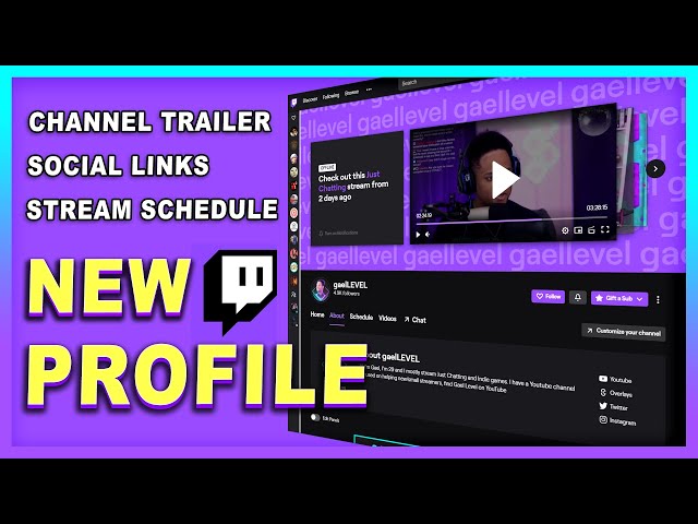 Twitch NEW Channel Page & How to Customize It