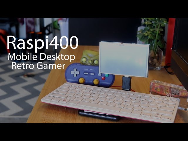 Raspberry Pi 400 - Mobile Desktop Retro Gamer Build