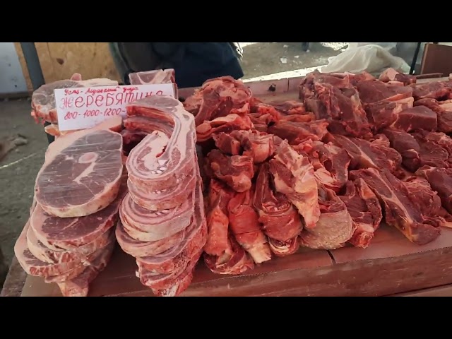 Наружные ряды Крестьянского рынка г. Якутска 27102023 #yakutsk Outer rows of Yakutsk farmer market