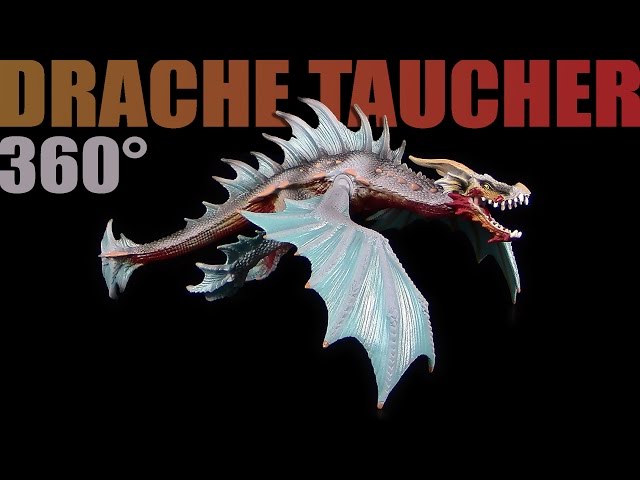 Schleich ® Drache Taucher / Dragon Diver - 360°
