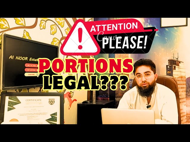 🚩🔥WARNING!!! PORTION LEGAL OR ILLEGAL???||0336 2805741 #karachiproperty #viralvideo #trending