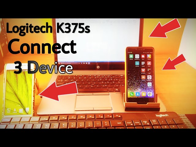 Logitech K375s Setup hindi ¦¦ How to Connect Logitech K375s keyboard with multiple Device in Hindi